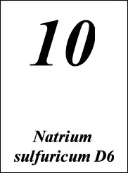 Natrium sulfuricum - Schüssler-Salz Nr.10